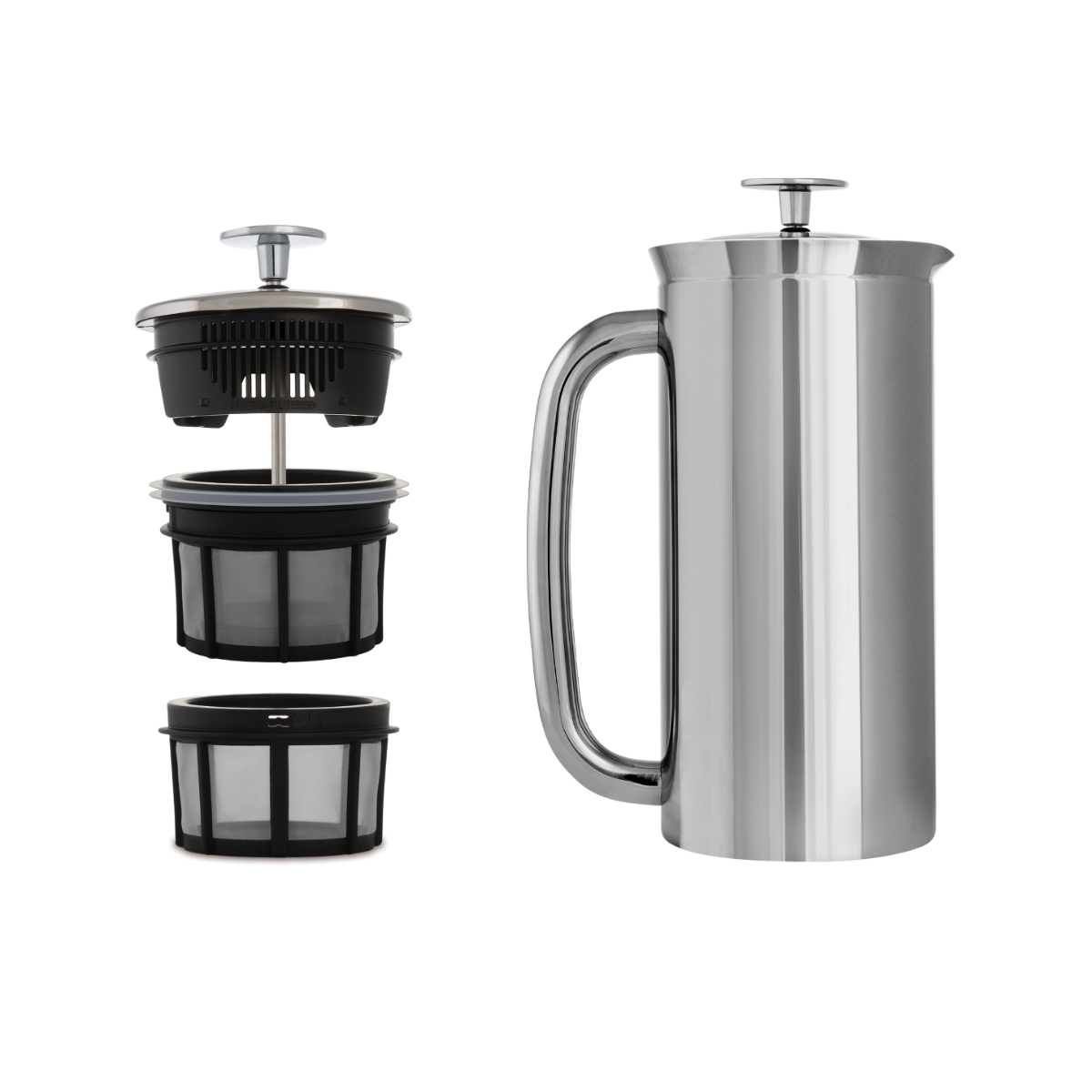 Espro P7 french press - 4 kopper, blank stål
