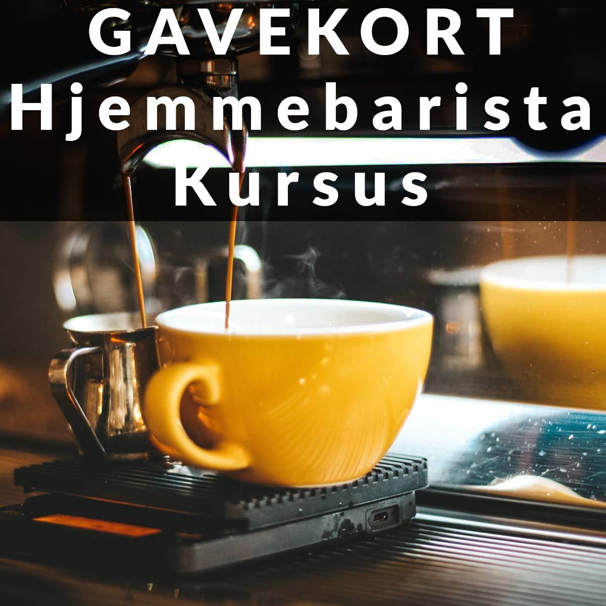 Gift card - Home Barista Course