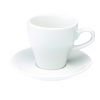 Picture of the white cafe latte cup from Loveramics Tulip collection